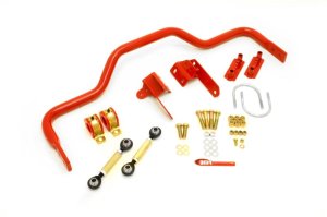 Chevrolet Camaro Sway Bar Kit - Rear - BMR Suspension - Xtreme, Adjustable, Hollow 1.375in - Red - `82-`02